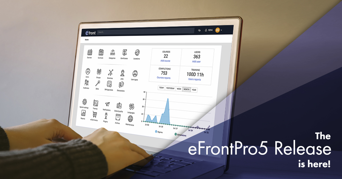 eFront 5: Get to Know the Latest Version